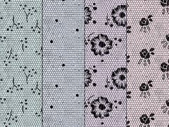 不規則チュールレースパターン9種 [みずの ゆめ屋]