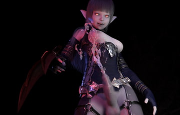 ふたなり悪魔っ娘が人間オナホを見つけ興奮のあまり我慢汁をびゅーびゅー出しちゃうCG集 [へっぽこドM]