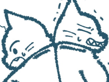 ひとつのおむつに一緒に [ぺんぎんのお社]