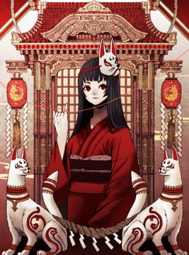 【絵本】赤い糸の娘 [古都デュナルベルグ]