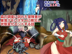 森の調査に訪れた冒険者が巣食うモンスターに敗北し状態変化エンドする話 [hardening]