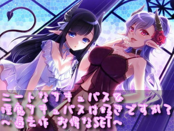 ニートなサキュバス&淫魔サキュバスは好きですか? ～過去作お得なSET～ [18禁SE]
