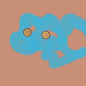 馬の絵です。 [イイロ]