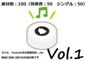 使用フリーSE集 Vol.1 [Roadroller Sound Studio]