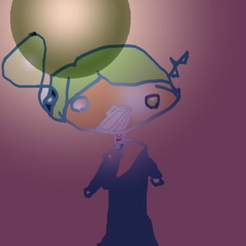 初丸ミクの絵です。 [イイロ]