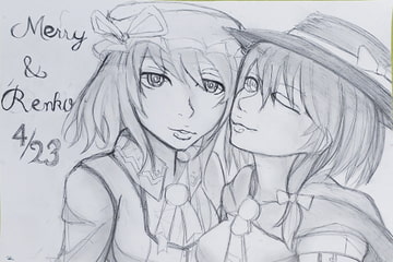 城咲Noa画集0.3〈ゲーム編〉 [月世界の勿忘草]