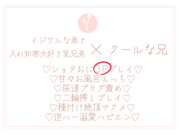 乳兄弟と弟皇子に3Pを迫られる宰相閣下のお話 [uniya]