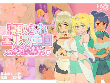 寝取られエルフ王国 呪いを解くには人族ち〇ぽが必要です [しゅにく2]