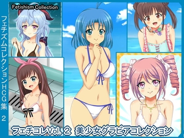 【フェチコレVol.2】 グラビア美少女コレクション [シグ子(黒羽)]