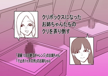 クリボックスになったお姉ちゃんたちのクリを弄り倒す [蜂蜂蜂]