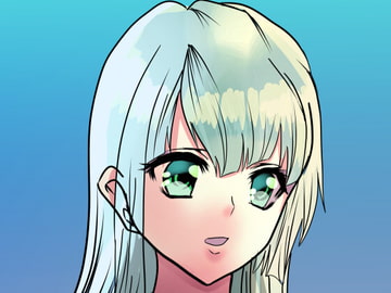 線画 パーツを分けているので他の髪型、服装等にできます [甘いひと時]