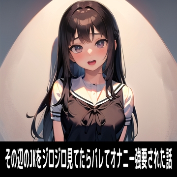 その辺のJKをジロジロ見てたらバレてオナニー強要された話 [replicant5]