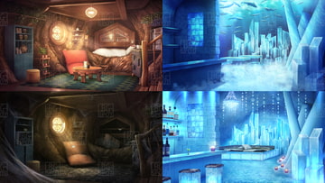 BG_巨大樹の部屋&氷の部屋ver2.0 [BGスポット]