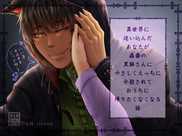 異世界に迷い込んだあなたが保護してくれた森番の黒猫さんにやさしくえっちに介抱されておうちに帰りたくなくなる話 [pH-tissue]