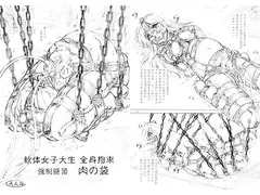 軟体女子大生 全身拘束 強○絶頂 肉の袋