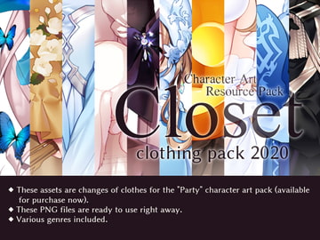 CHARACTER ART | Closet: Clothing pack 2020 [sasAIchi]