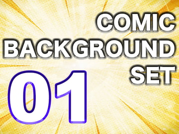 Comic Backgrounds 01 [たんぽっぽ.Studios]