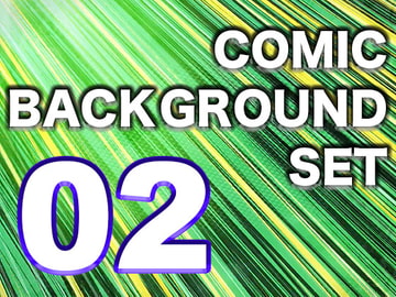 Comic Backgrounds 02 [たんぽっぽ.Studios]