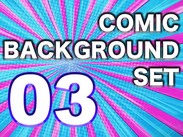 Comic Backgrounds 03 [たんぽっぽ.Studios]