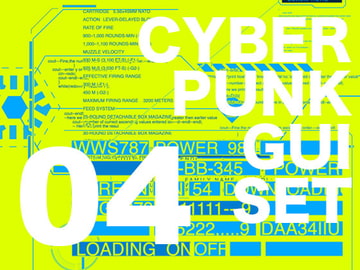 サイバーパンク風背景素材04 [たんぽっぽ.Studios]