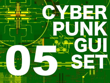サイバーパンク風背景素材05 [たんぽっぽ.Studios]