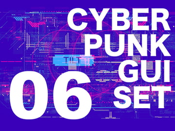 サイバーパンク風背景素材06 [たんぽっぽ.Studios]