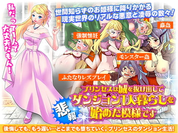 【悲報】プリンセスは城を抜け出してダンジョン1人暮らしを始めた模様です [ちゃっぴぃ1]