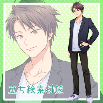 立ち絵素材02 男性 [たきとう家]