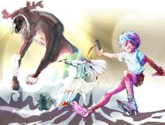 アナログ+デジタルイラスト [甘いひと時]