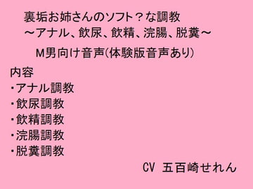 裏垢お姉さんのソフト?な調教～アナル、飲尿、飲精、浣腸、脱糞～ [猫丸もふ屋]