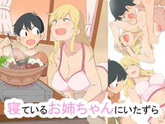 寝ているお姉ちゃんにいたずら [熊笹]