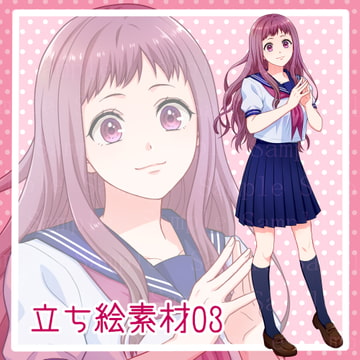 立ち絵素材03 女の子 [たきとう家]