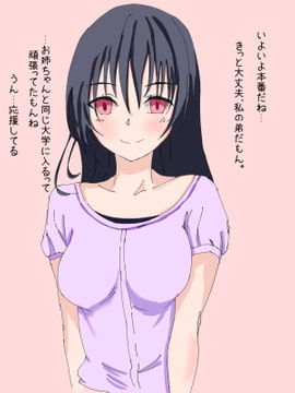 憧れのお姉ちゃんが僕の受験前夜に他の男と寝ているなんて [Amaiaddict]