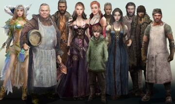 ファンタジー酒場 NPC立ち絵・背景素材集 [Clark & Company]