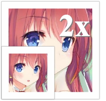 Waifu2x - AI画像拡大ツール [Shinnpuru]