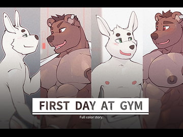 First day at gym. [Steely A]