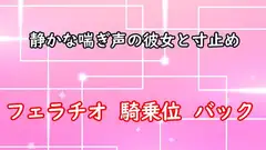 ムラムラした静かな喘ぎ声の彼女と(軽い)寸止めエッチ