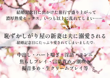 恥ずかしがり屋の新妻は夫に溺愛される -結婚記念日にたっぷり愛されてしまいました- [やまびこ屋]