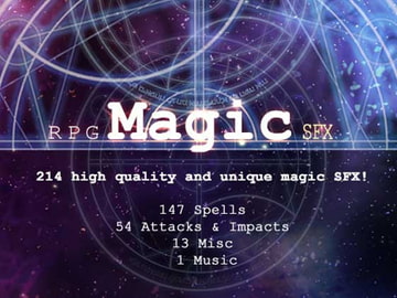 【効果音素材】RPG MAGIC SOUND EFFECTS Vol.1 [WOW Sound]