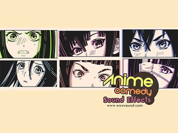 【効果音素材】Anime Comedy Sound Effects Pack [WOW Sound]