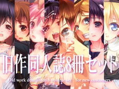 旧作同人誌8冊セット [湾曲カンバス]