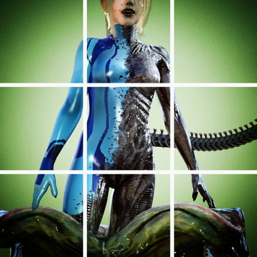 エイリアン生マレ変ワリマシタ02:サムス XenoTrans 02: SAM.US 異形轉生02 [ADS3D]