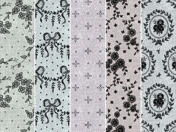 チュールレース集 6種 [みずの ゆめ屋]