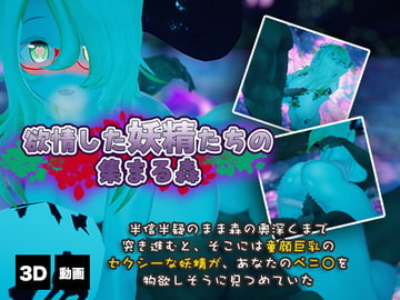 欲情した妖精たちの集まる森 [HVR]