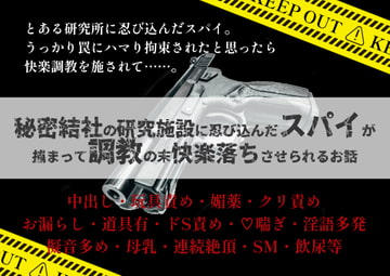秘密結社の研究施設に忍び込んだスパイが捕まって調教の末快楽落ちさせられるお話 [やまびこ屋]