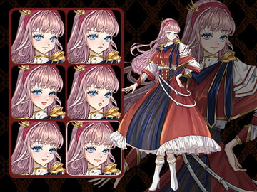 幻想風の少女の立ち絵 [猫滚滚工作室]