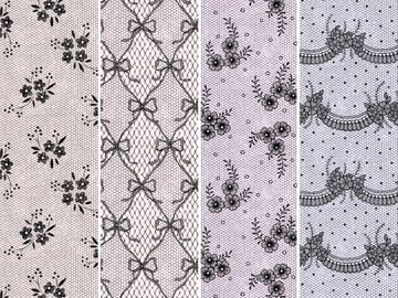 チュールレース集2 6種 [みずの ゆめ屋]