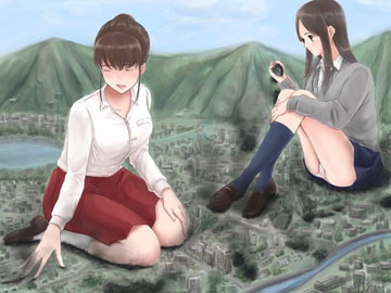 巨大娘過去絵まとめ [うさぎ小屋]