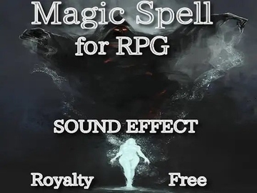 魔法系 効果音 for RPG! 61  無属性、ダウン系魔法に最適! [Sanctuary]