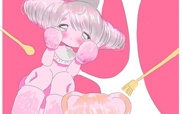 ケモ耳ちゃんたちの発情期に綿棒や筆で満足させるあれこれ。 [きゅんくらぶ]